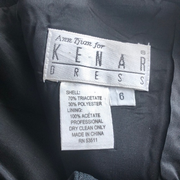 Fabulous vintage Anne Tjian  Kenar evening dress - Picture 6 of 6